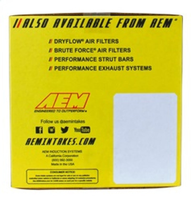 AEM 00-05 Eclipse RS and GS Red Cold Air Intake
