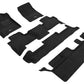 3D Maxpider 15-20 Chevrolet Tahoe With Bench 2nd Row Elegant 1st 2nd 3rd Row - Floor Mat Set (Black)