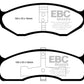 EBC 99-04 Chrysler 300M 3.5 Greenstuff Front Brake Pads