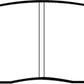 EBC 05-10 Ford Mustang 4.0 Greenstuff Front Brake Pads