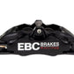 EBC Racing 92-00 BMW M3 (E36) Front Right Apollo-4 Black Caliper (for 355mm Rotor)