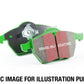 EBC 11-15 Scion IQ 1.3 Greenstuff Front Brake Pads