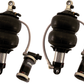 Ridetech TQ Series ShockWaves 4.1in Travel 6.5in dia Double Convoluted .625in/.625in Bearing
