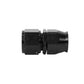 Aeromotive PTFE Hose End - AN-12 - Straight - Black Anodized