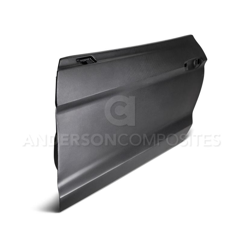 Anderson Composites 15-17 Ford Mustang Dry Carbon Doors (Pair)