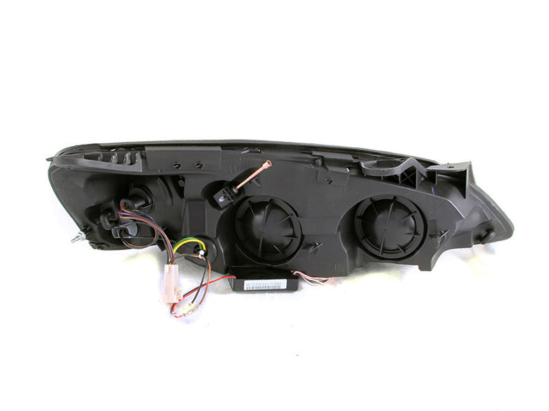 ANZO 2005-2010 Pontiac G6 Projector Headlights w/ Halo Black (CCFL)