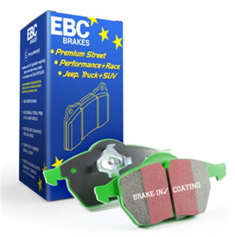 EBC 85-87 Buick Skyhawk 1.8 Turbo Greenstuff Front Brake Pads