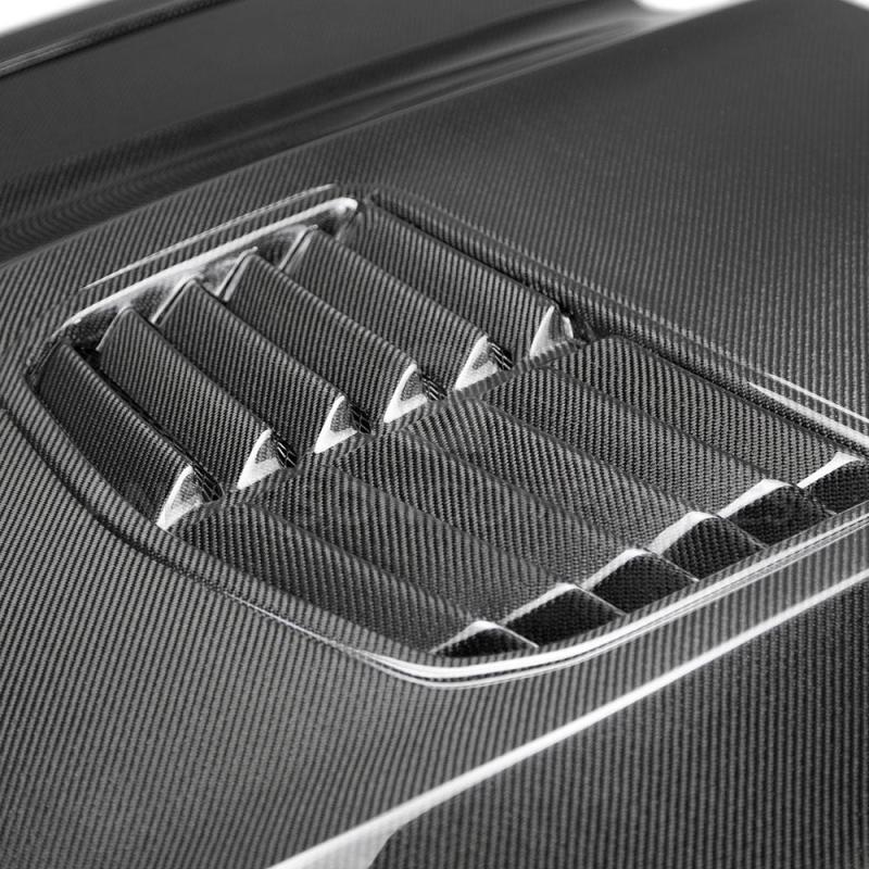 Anderson Composites 16-19 Chevrolet Camaro Double Sided Carbon Fiber Type-T2 Style Hood