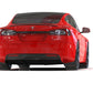 Rally Armor 21-23 Tesla Model S/ S Plaid Black UR Mud Flap w/ Metallic Black Logo