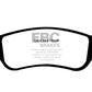 EBC 01-07 Chrysler Town & Country 3.3 Rear Rotors Greenstuff Rear Brake Pads