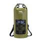 3D MAXpider Roll-Top Dry Bag Backpack - Army Green