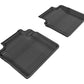 3D MAXpider 2011-2019 Infiniti Q70/M37 Kagu 2nd Row Floormats - Black