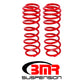 BMR 05-14 S197 Mustang GT/GT500 Rear Performance/Drag Lowering Springs - Red