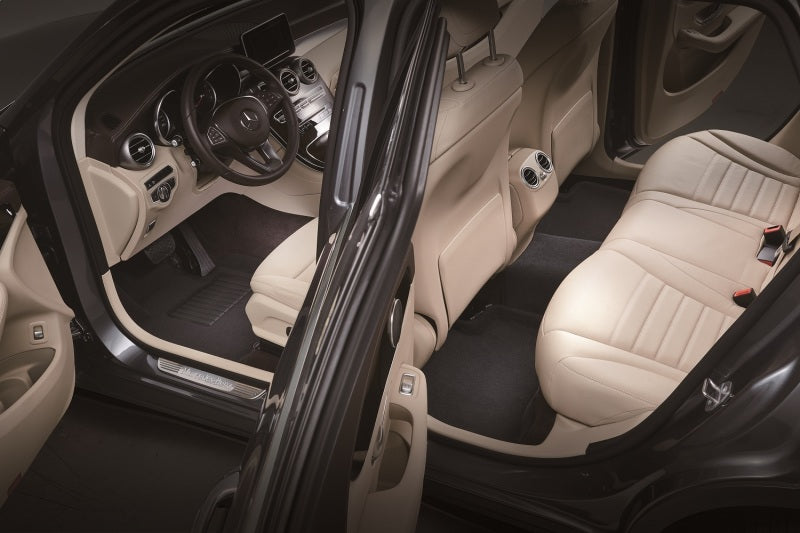 3D MAXpider 2012-2021 Dodge Durango 7-Seat Elegant 1st 2nd & 3rd Row Floormats - Black