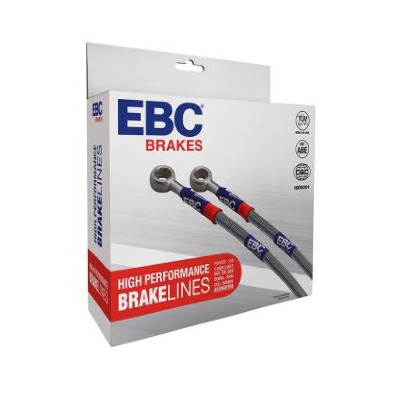 EBC 2015+ Ford Mustang (6th Gen) 2.3T w/Performance Package Stainless Steel Brake Line Kit