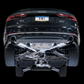 AWE Tuning Audi B9 A5 Touring Edition Exhaust Dual Outlet - Diamond Black Tips (Includes DP)