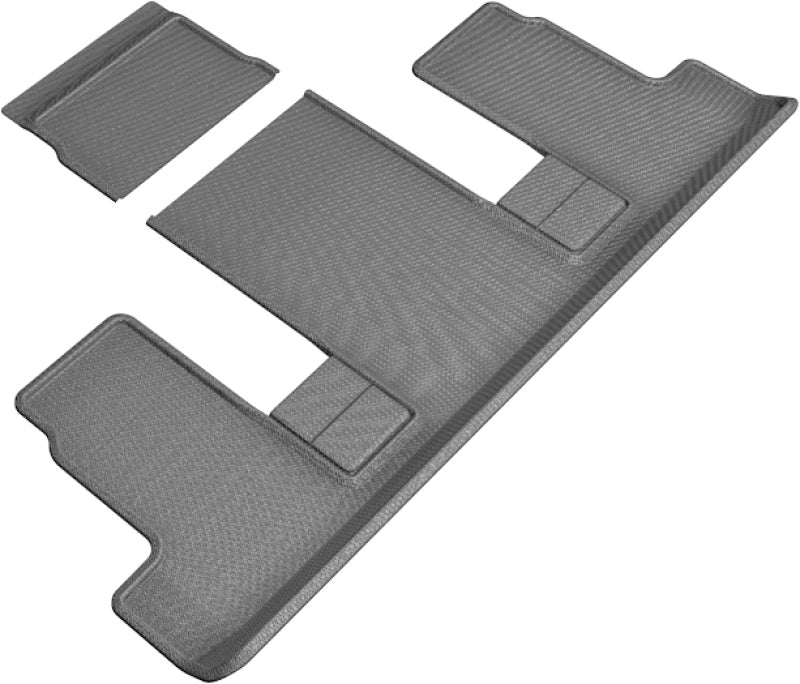 3D MAXpider 2018-2020 Chevrolet/Buick Traverse/Enclave Kagu 3rd Row Floormats - Gray