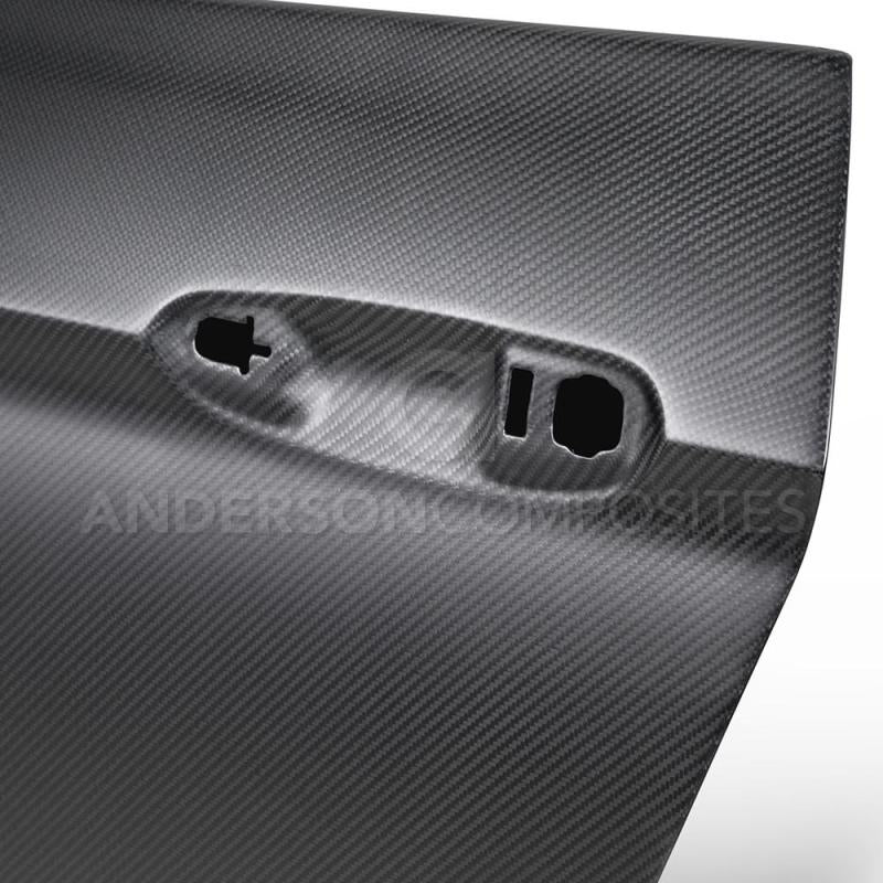 Anderson Composites 15-17 Ford Mustang Dry Carbon Doors (Pair)