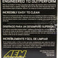 AEM 4 inch Short Neck 5 inch Element Filter Replacement