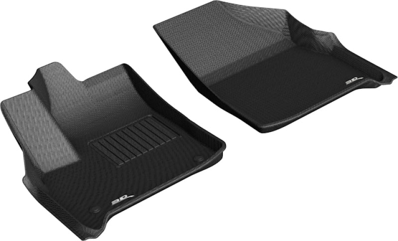 3D MAXpider 2018-2020 Chevrolet Traverse Kagu 1st Row Floormat - Black