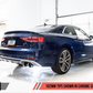 AWE Tuning Audi B9 S5 3.0T Touring Edition Exhaust - Chrome Silver Tips (102mm)