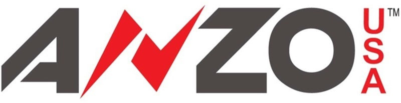 ANZO 2004-2008 Mazda 3 Projector Headlights w/ Halos Chrome