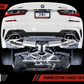 AWE Tuning 2019+ BMW M340i (G20) Non-Resonated Touring Edition Exhaust (Use OE Tips)