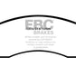 EBC 01-04 Mazda Protege 2.0 (Rear Drums) Greenstuff Front Brake Pads