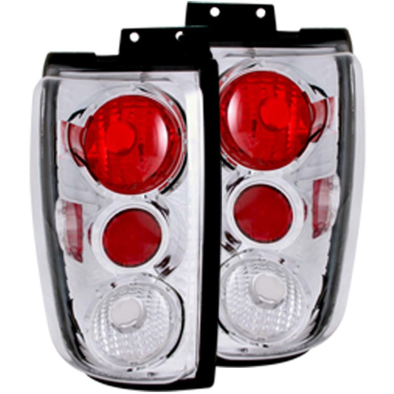 ANZO 1997-2002 Ford Expedition Taillights Chrome