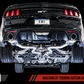 AWE Tuning S550 Mustang GT Cat-back Exhaust - Touring Edition (Chrome Silver Tips)