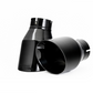 AWE Tuning Audi B9 A5 Touring Edition Exhaust Dual Outlet - Diamond Black Tips (Includes DP)