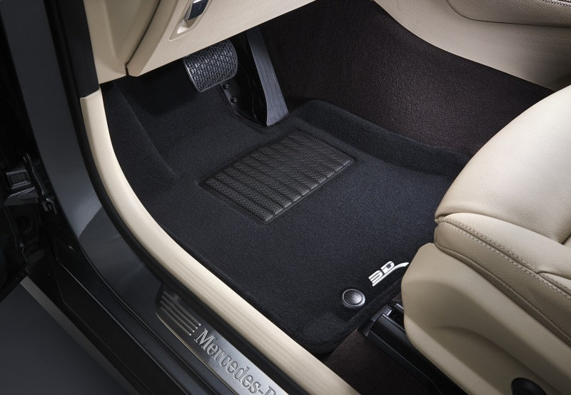 3D MAXpider 2012-2021 Dodge Durango 7-Seat Elegant 1st 2nd & 3rd Row Floormats - Black