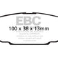 EBC 01-04 Mazda Protege 2.0 (Rear Rotors) Greenstuff Rear Brake Pads