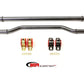 BMR 13-15 Chevrolet Camaro Front & Rear Hollow 29mm Adj. Sway Bar Kit w/ Bushings - Black Hammertone