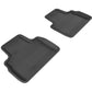 3D MAXpider 2009-2017 Infiniti QX70/FX35/50/50S Kagu 2nd Row Floormats - Gray