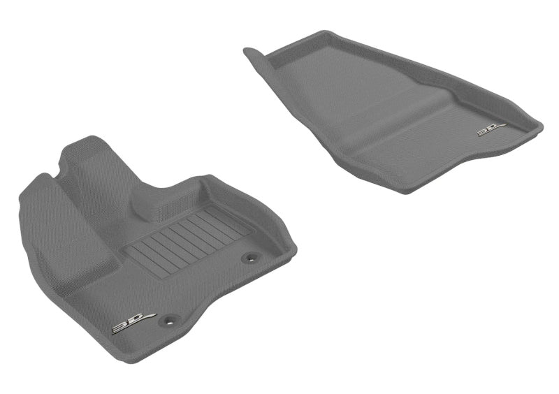 3D MAXpider 2011-2014 Ford Explorer Kagu 1st Row Floormat - Gray