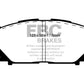 EBC 06+ Toyota Yaris 1.5 Greenstuff Front Brake Pads