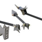 Ridetech Universal Weld-in Triangulated 4 Link Kit Polished Stainless