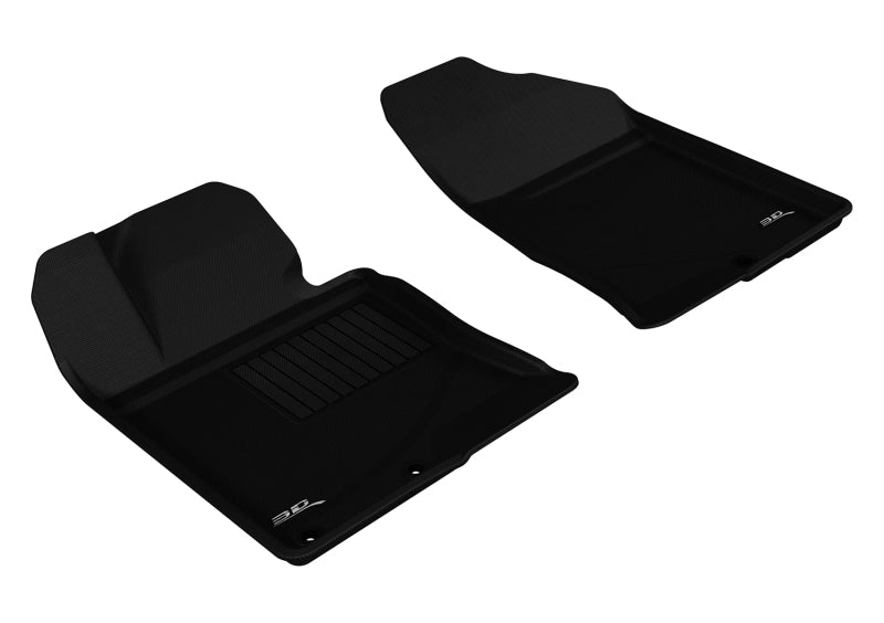 3D MAXpider 2011-2014 Hyundai Sonata/2015 Sonata Hybrid Kagu 1st Row Floormat - Black