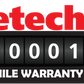 Ridetech HQ Series Shock Single Adjustable 4.75in Stroke T-Bar/Stud Mounting 8.55in x 13.3in
