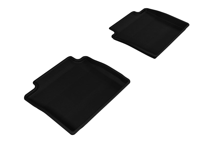 3D MAXpider 2014-2020 Chevrolet Impala Kagu 2nd Row Floormats - Black