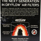 AEM 4 inch Short Neck 5 inch Element Filter Replacement