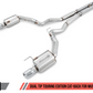 AWE Tuning S550 Mustang GT Cat-back Exhaust - Touring Edition (Chrome Silver Tips)