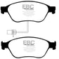 EBC 03-10 Audi A8 Quattro 4.2 Greenstuff Front Brake Pads
