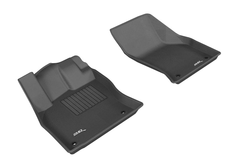 3D MAXpider 2015-2020 Audi A3/A3 Sportback E-Tron/RS3/S3 Kagu 1st Row Floormat - Black