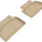 3D MAXpider 2012-2016 Hyundai Genesis Kagu 2nd Row Floormats - Tan