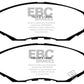 EBC 13-15 Acura ILX 1.5 Hybrid Greenstuff Front Brake Pads