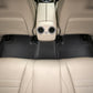 3D MAXpider 2007-2013 Chevrolet Silverado Crew Cab Kagu 2nd Row Floormats - Black