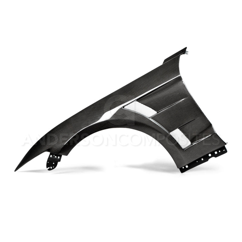 Anderson Composites 15-16 Ford Mustang Type-AT Fenders (0.4in Wider)